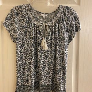 Lucky Brand floral top